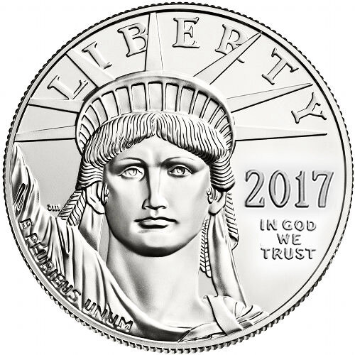 1 oz American Platinum Eagle Coin (Random Year)