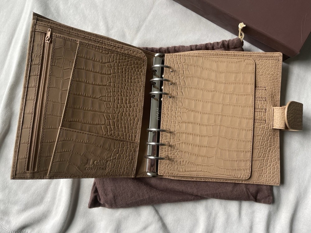 Personal Wide Compagna - 480 - CROCO MACCHIATO MAT