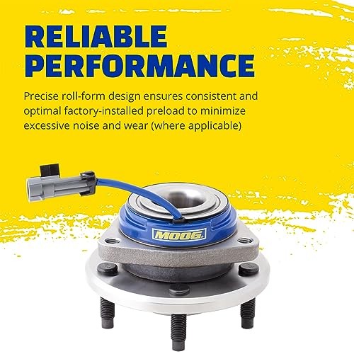 Front Wheel Bearing & Hub Assembly - Direct Replacement Unit - Rust