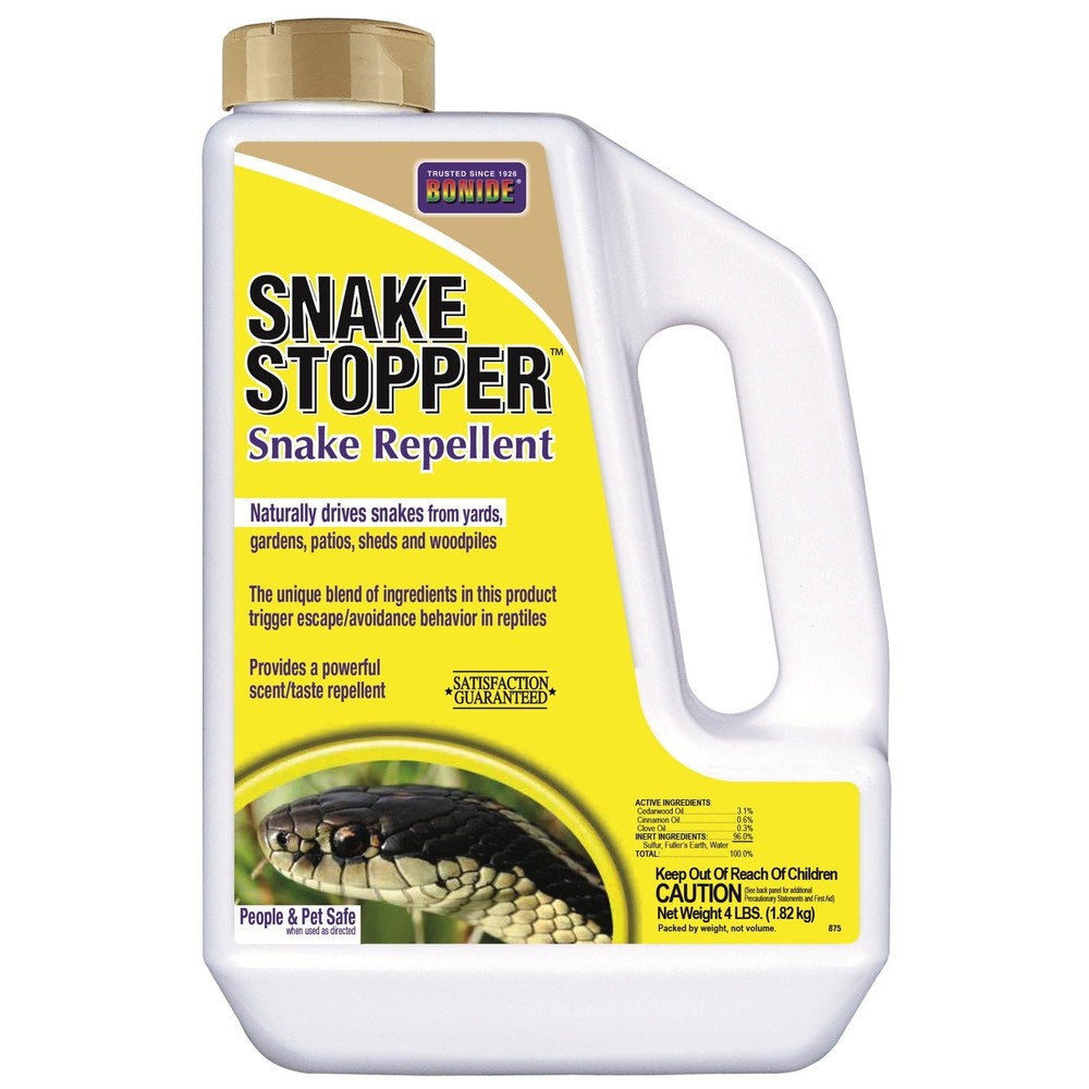 Snake Stopper Reptile Repeller Scent Dust 4lbs