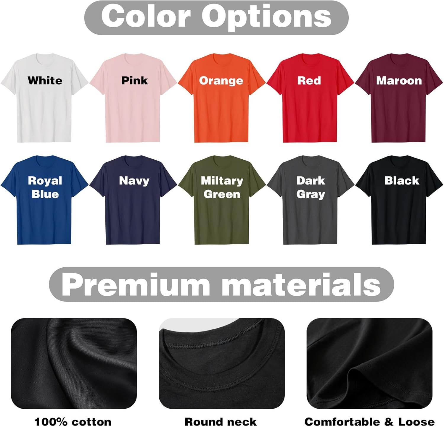 Personalized Custom Tee Front Back Chest Print Your Design Photo Logo Unisex