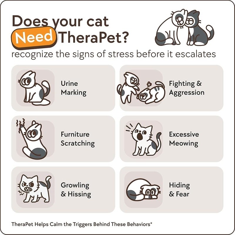 Calm Multi Cat Diffuser Kit Pheromone Reduces Stress Scratching Fighting New