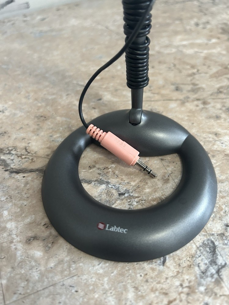 Labtec Verse-504 Desk Microphone for PC Voice Access
