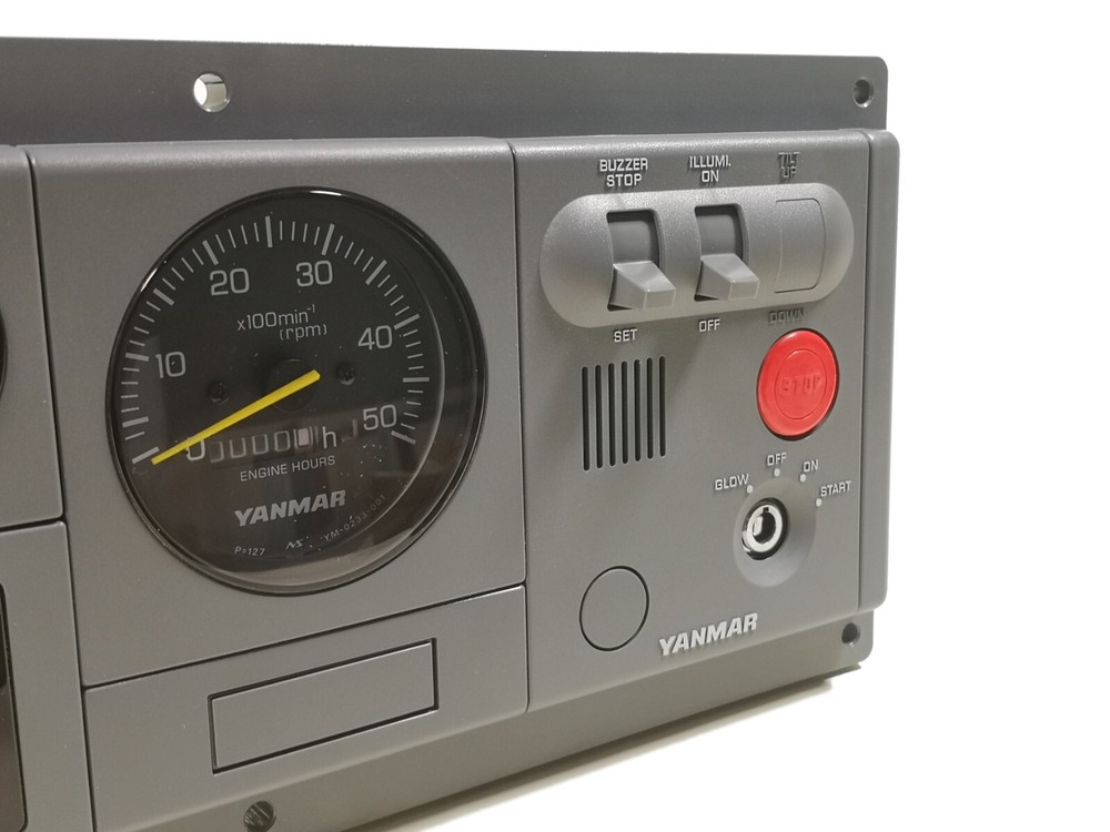 Yanmar Gauge Instrument Dashboard Ignition Panel 129574-91162
