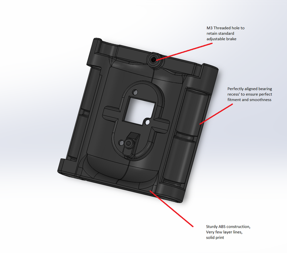 Thrustmaster TWCS T.160000M Throttle Slider Upgrade mod HOTAS