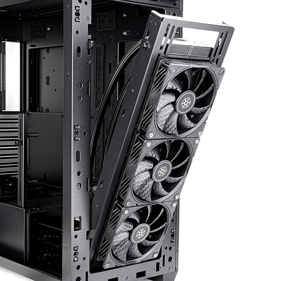 Silver Stone SST-SEH2-B SETA H2 Highly Versatile/Cooling Workstation Chassis