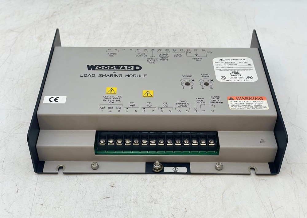 Woodward 9907-838 Rev. NEW Load Sharing Module (Used)