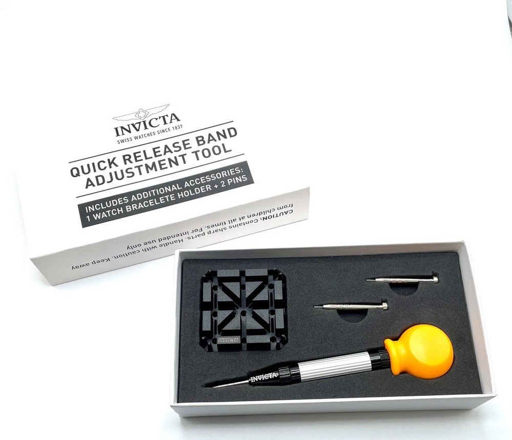 INVICTA Watch Quick Release Band Adjustment Tool Set 4pcs Model