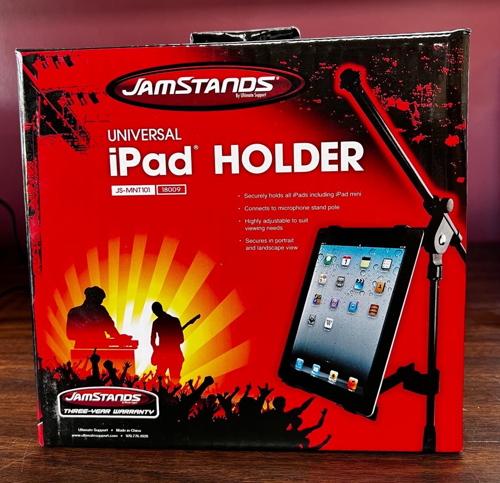 JamStands Universal iPad Holder  JS-MNT101