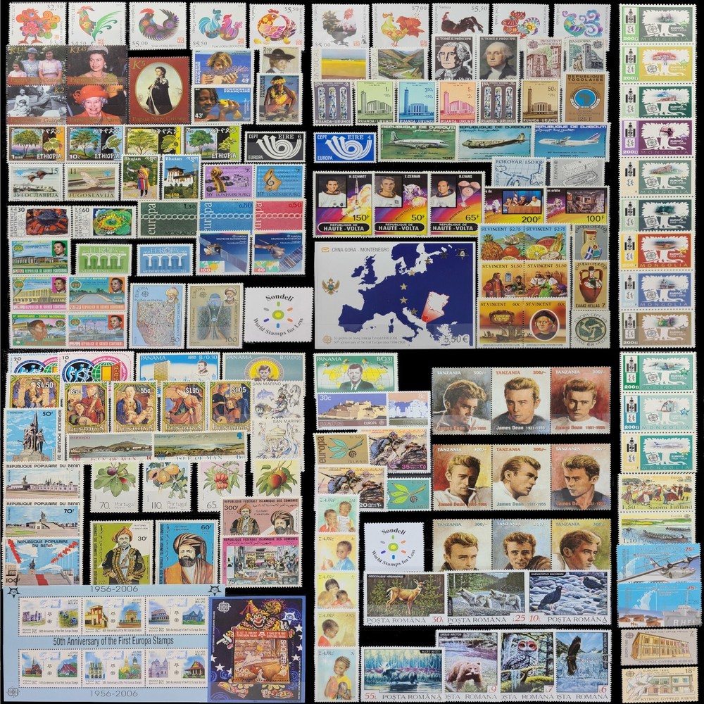 Sondeli Worldwide Stamp Collection Mint (MNH) (Edition 8)
