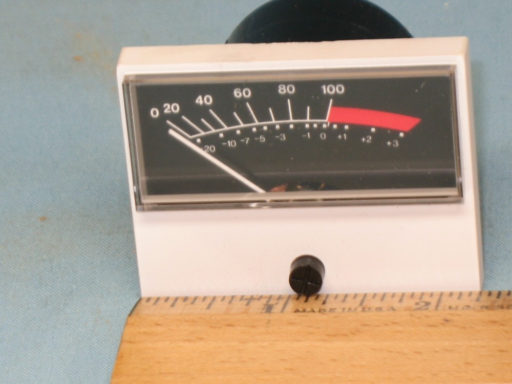 MODUTEC ~ MODEL # 00811117G ~ ANALOG PANEL METER ~ NOS