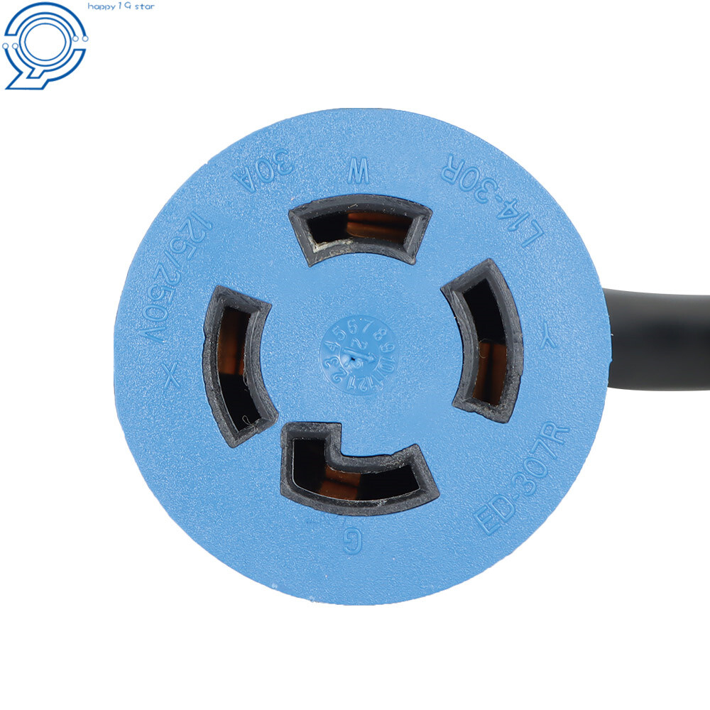 30 Amp Generator Power Inlet Box 4 Prong NEMA L14-30P/L14-30R 15FT 125/250V