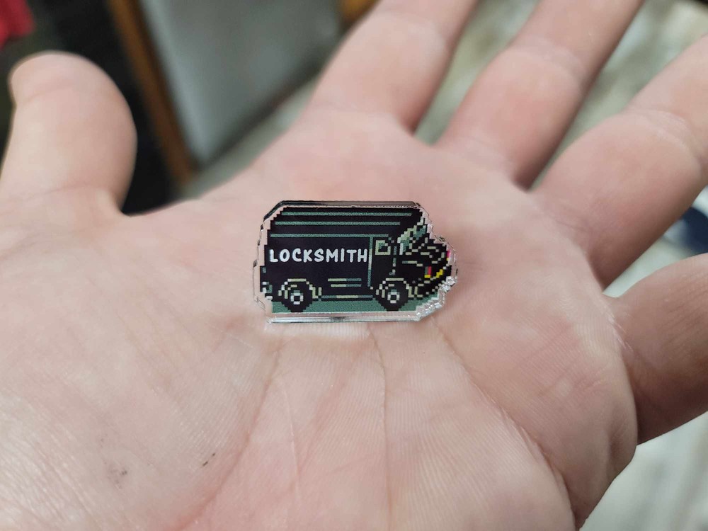 Locksmith Van Pin