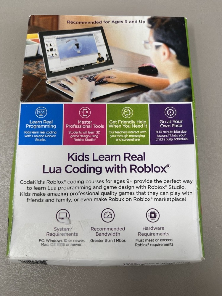 CodaKid 3D Game Programming with Roblox Kids Learn Coding with Lua