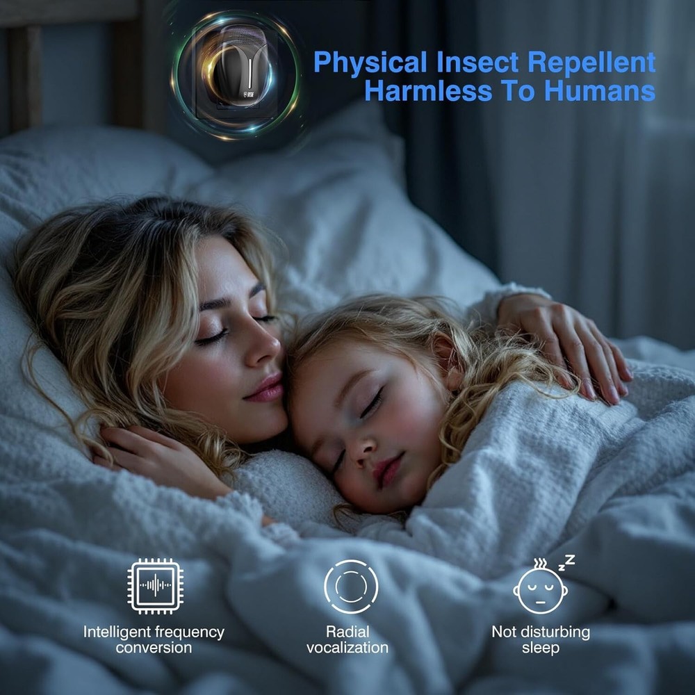 2025 Ultrasonic Insect Repeller 6-Pack - Eco-Friendly Pest Control Solution