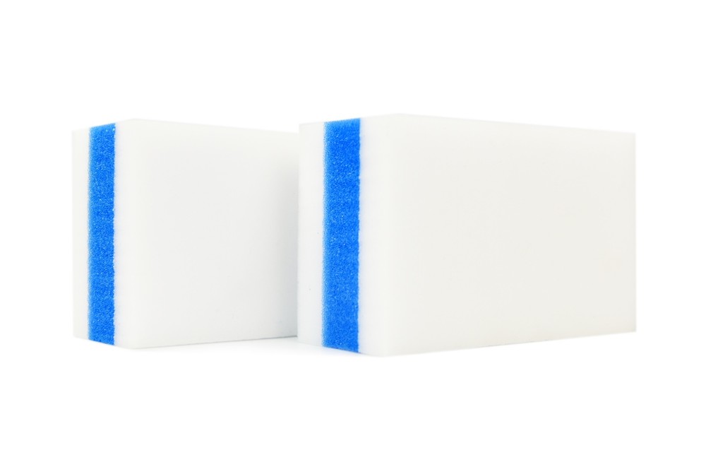 10 Pcs Carcarez Car Magic Eraser Auto Cleaning Applicator Pad Have Three Layers