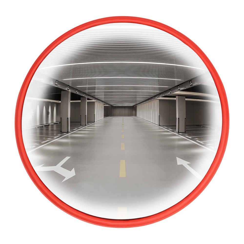 24" Convex Traffic Mirror Garage Parking Blind Spot Safety Corner Road Driveway