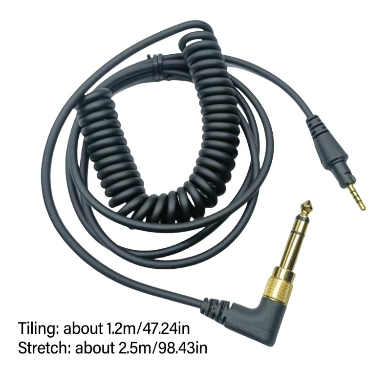 Flexible DJ Headphone Wire For X7 X7S7 Recording Studio Application