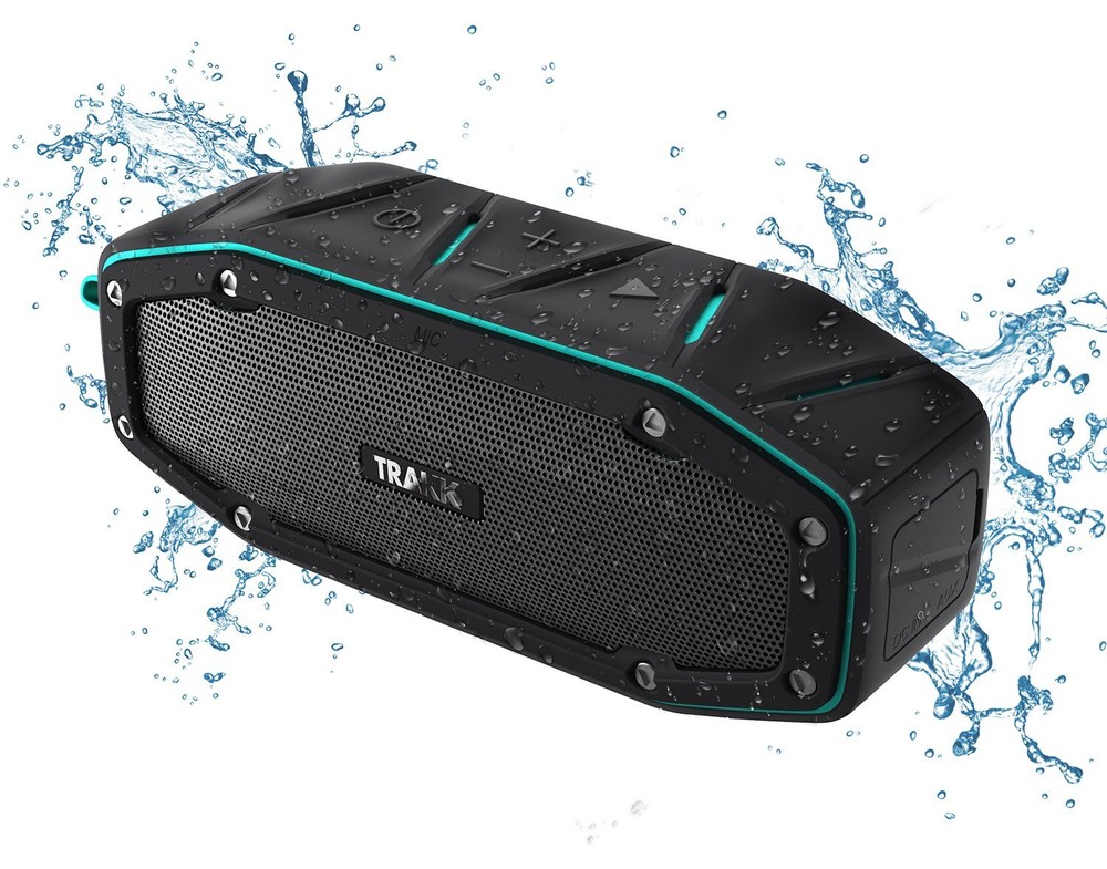 TRAKK BULLET Waterproof Bluetooth Speaker Featuring Next Generation MaxBass -