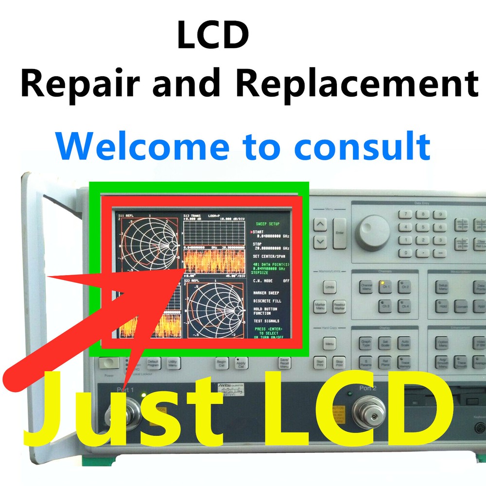 Original LCD Fit For Anritsu 37347E 37369E Display Screen LCD Repair Replacement