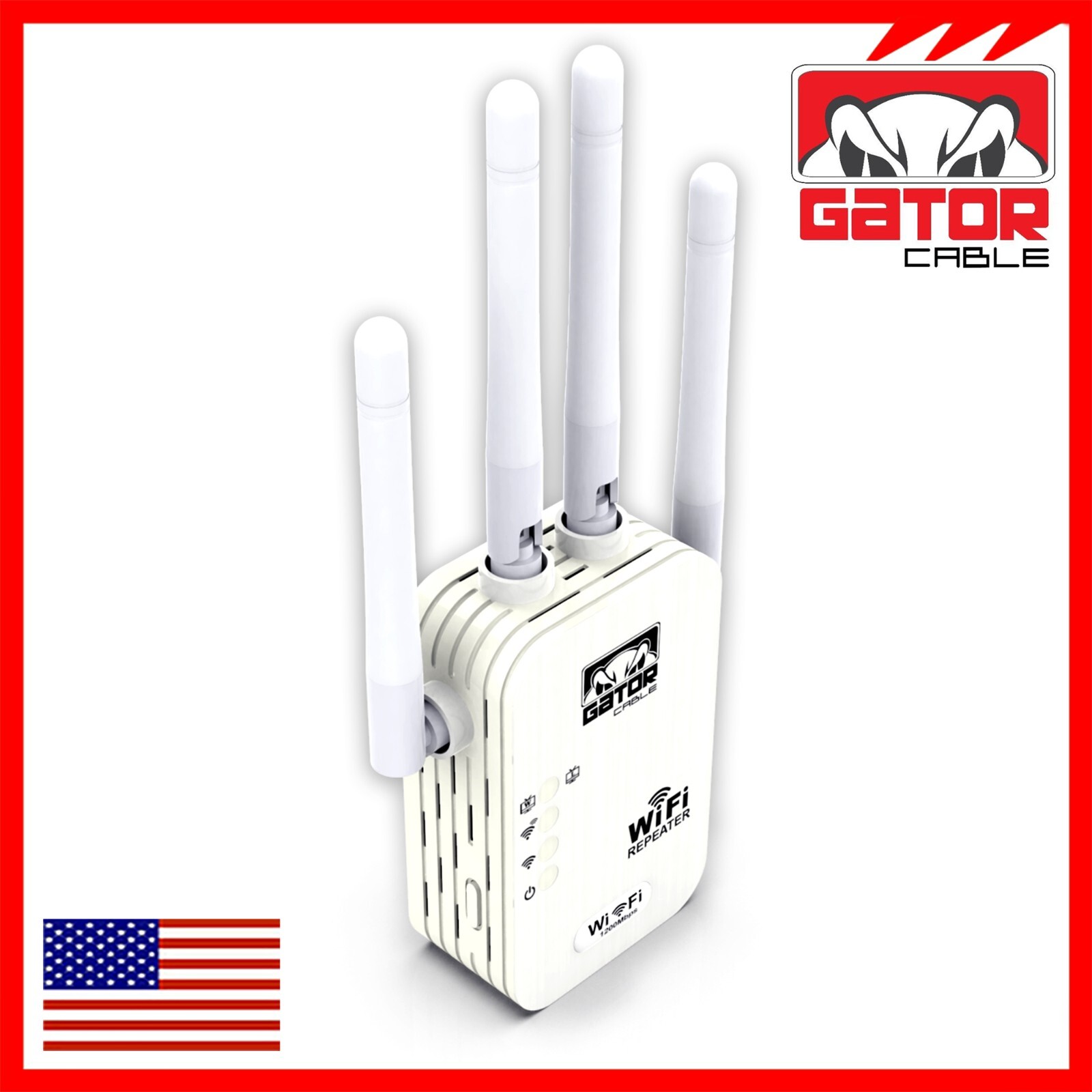 WiFi Range Extender Repeater Wireless Amplifier Router Signal Booster 1200Mbps