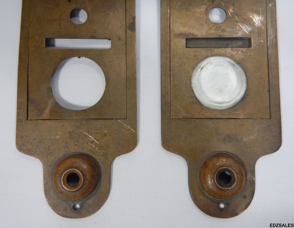2 Vintage Door Intercom Doorbell Mailbox Intercom Panels