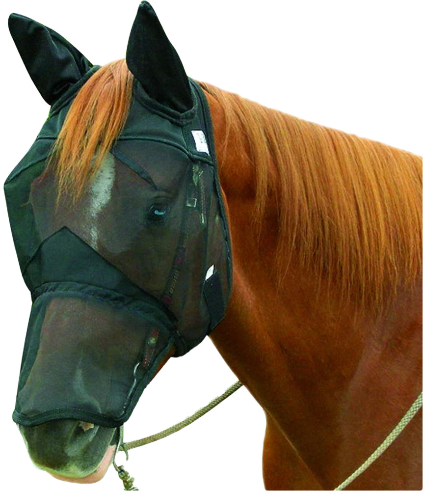 Quiet Ride Long Fly Mask by Cashel