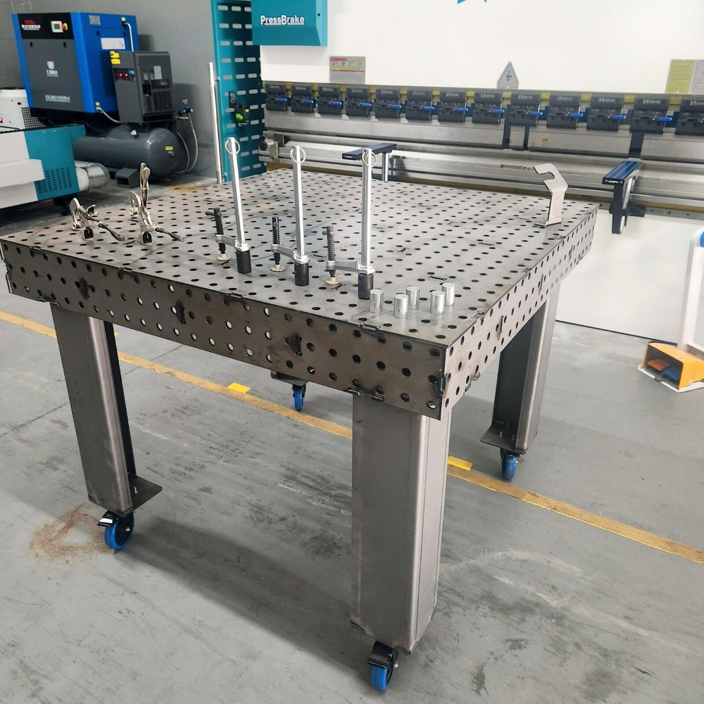 Welding table, Workstation, Fabrication table, slot fixture table, welding bench