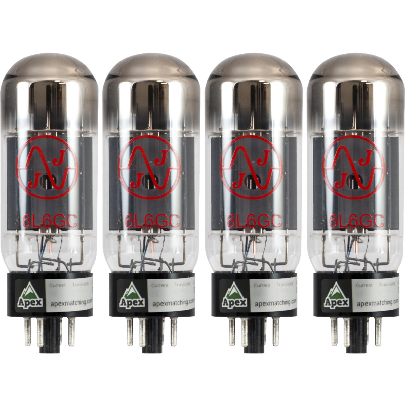 6L6GC, JJ Electronics Vacuum Tube, Apex Matched Quad, Power
