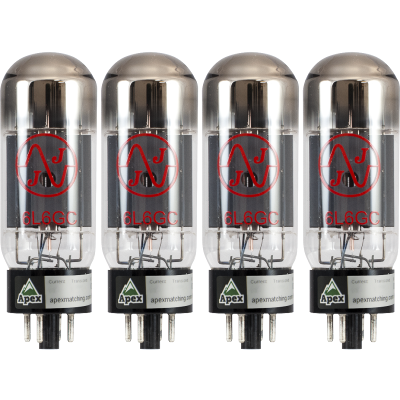 Vacuum Tube, 6L6GC, JJ Electronics, Apex Matched Quad, Power