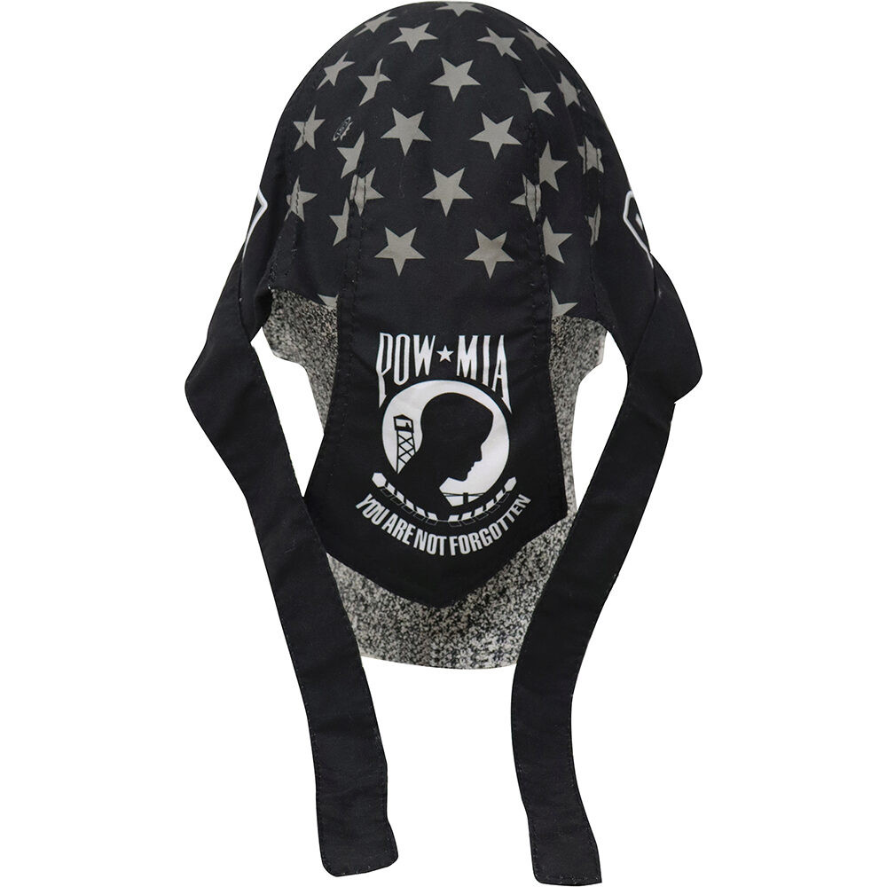 POW*MIA Headwrap PLAT-STR644