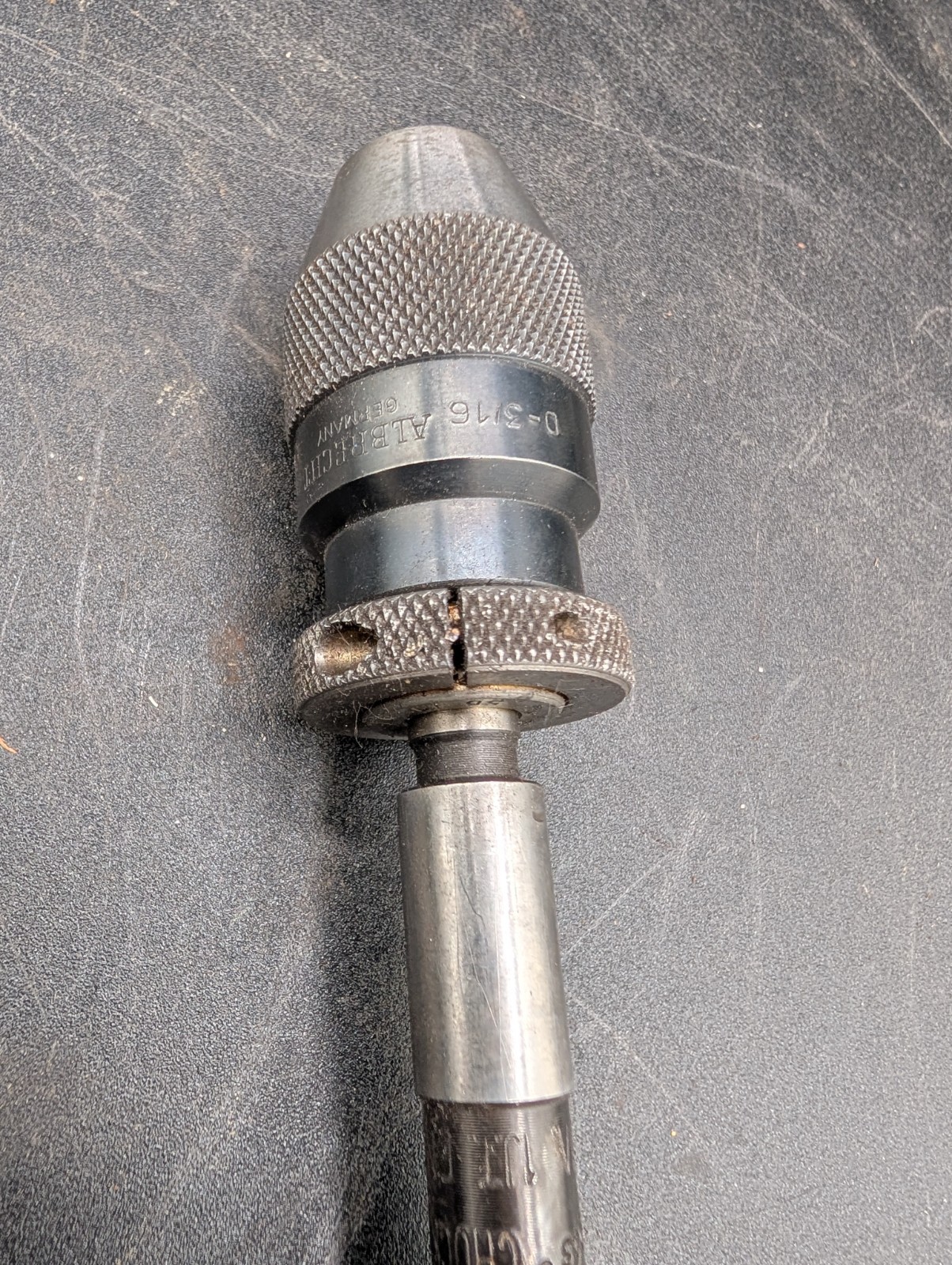 Albrecht Keyless Drill Chuck 0-3/16" 0-5mm Capacity 1/2" Jacobs Shank