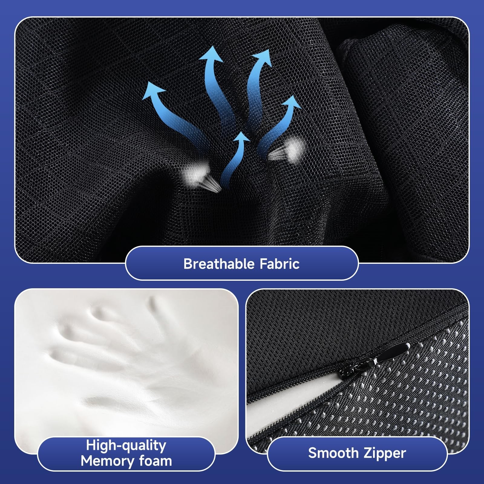 Long Truck Seat Cushion Car Seat Cushion for Car Seat Driver Truck Driver for...