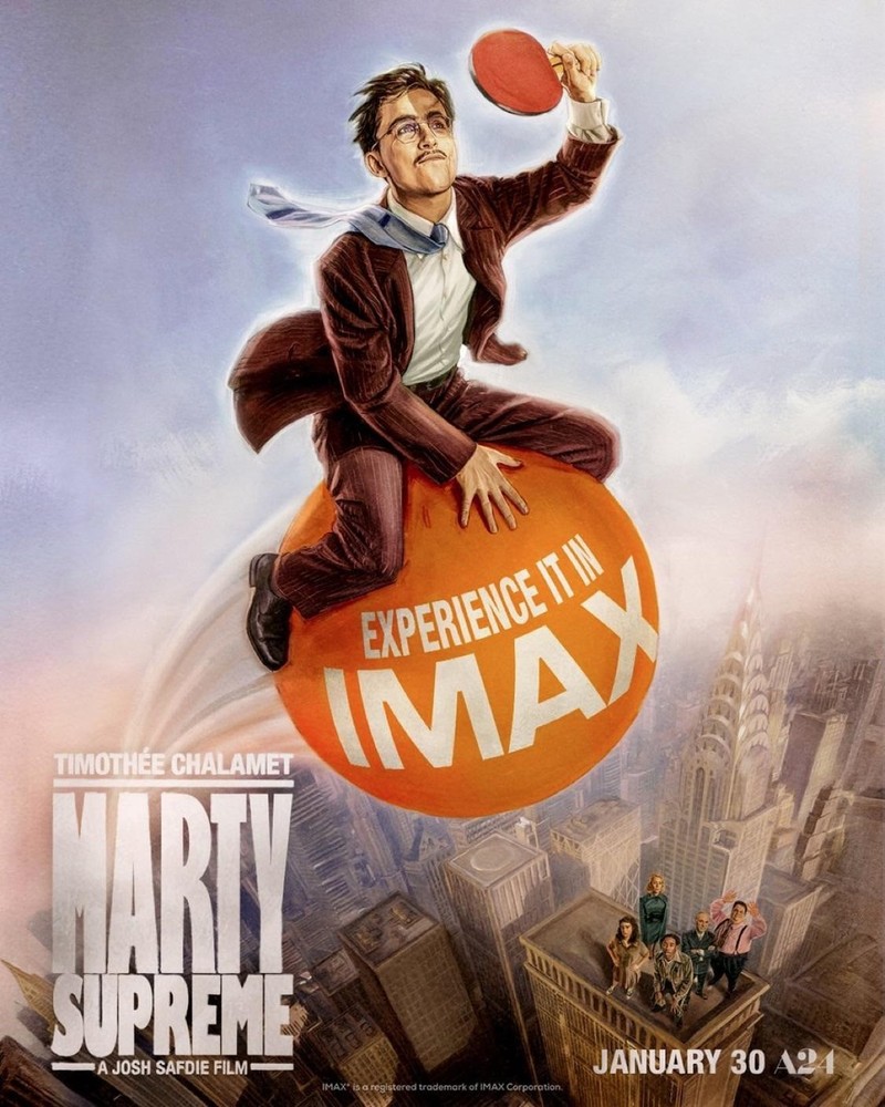 MARTY SUPREME 2026 Poster