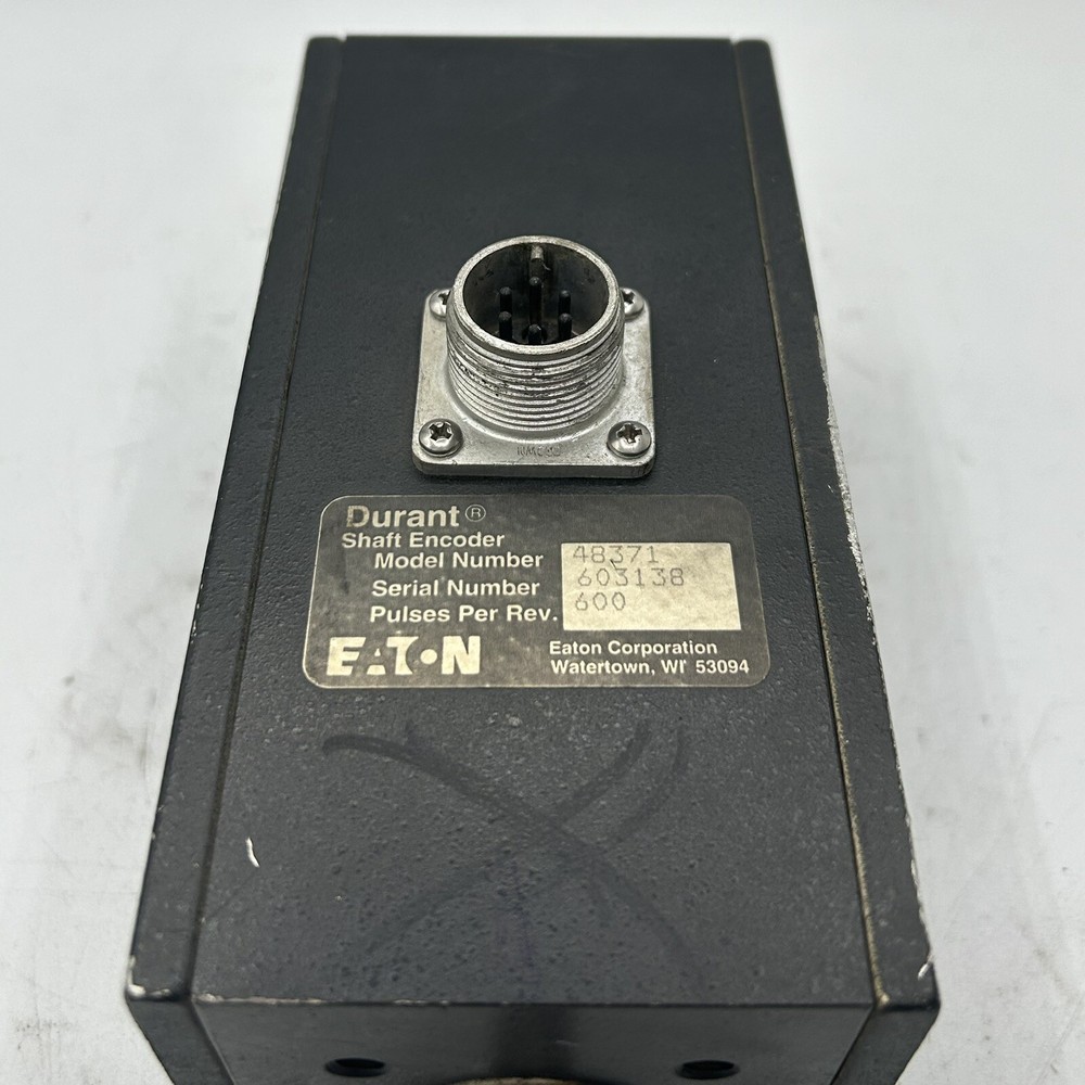 Eaton-Durant 48371 Shaft Encoder, Single Channel, 600 PPR