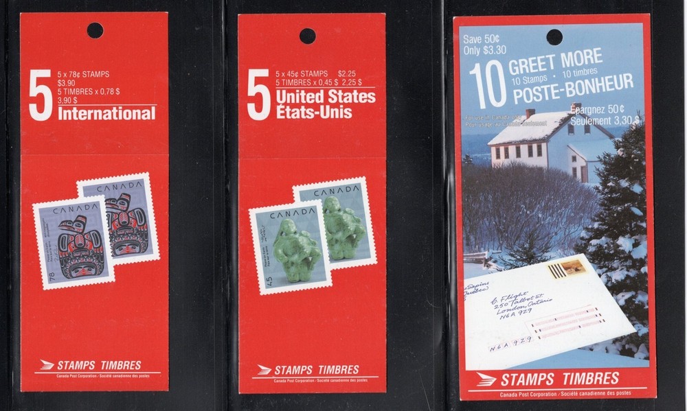 CANADA MINT NH STAMP COLLECTION COMPLETE BOOKLETS #2