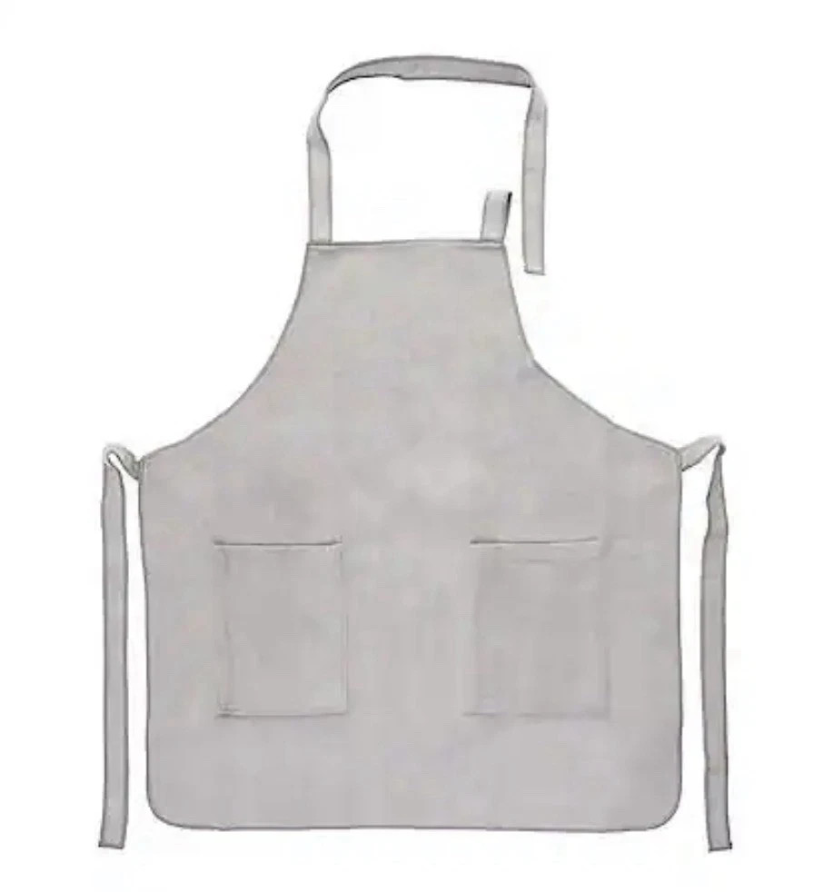 AutoCraft Detailing Apron Microfiber Gray Two Pockets Adjustable Neck Strap