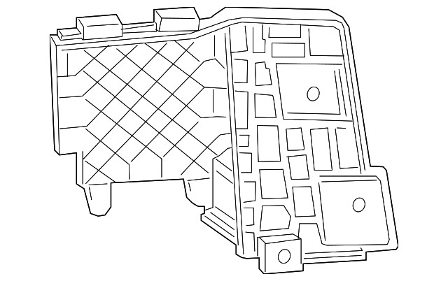 Genuine Ford Blind Spot Detection System Warning Sensor Bracket HP5Z14D189B