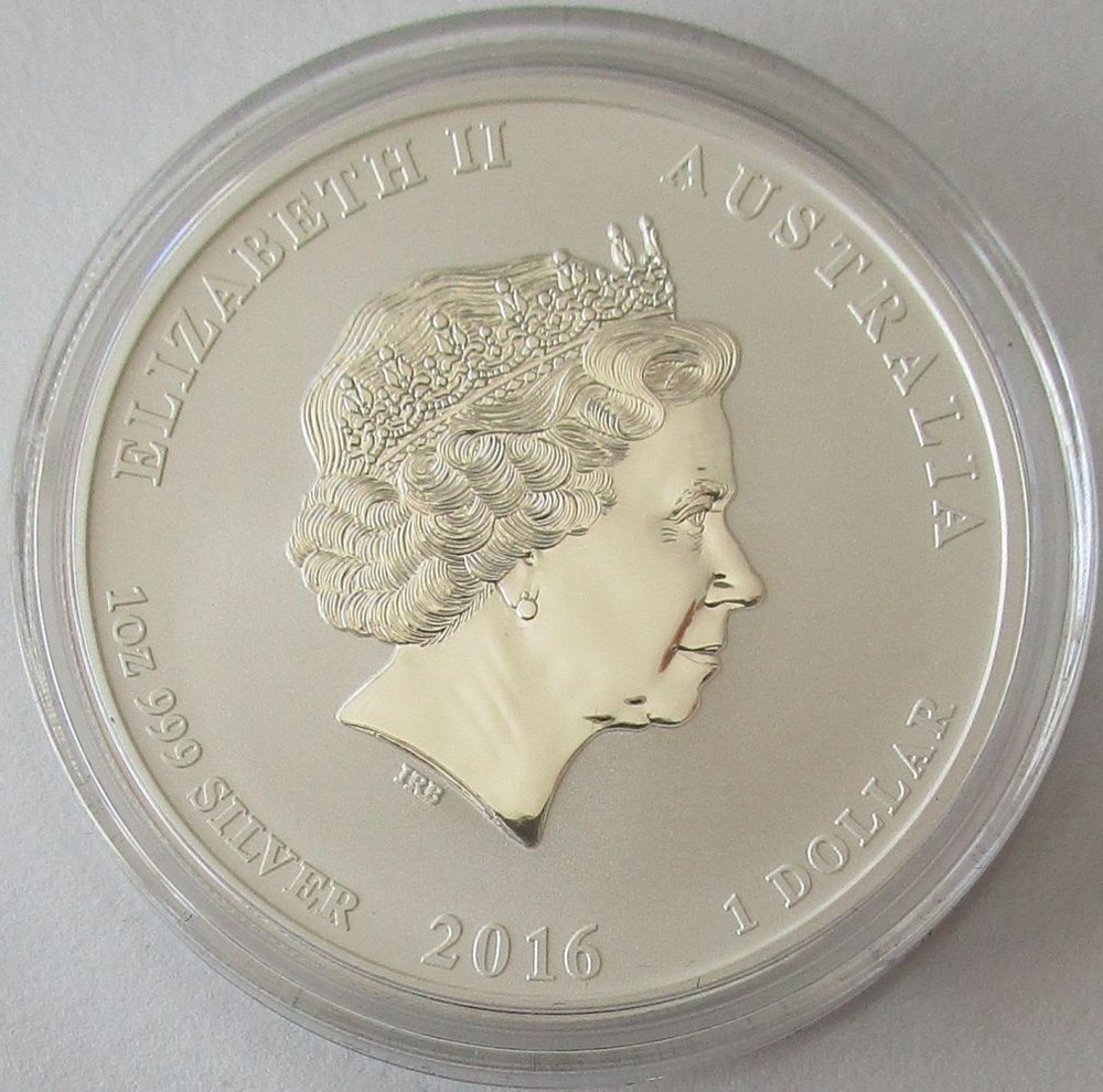 Australia 1 Dollar 2016 Five Blessings 1 Oz Silver