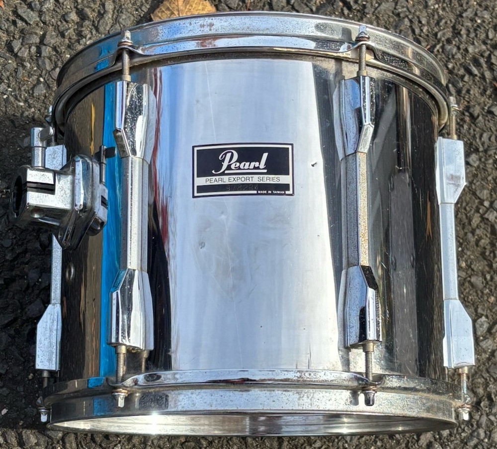 PEARL Export 12" Chrome TOM DRUM