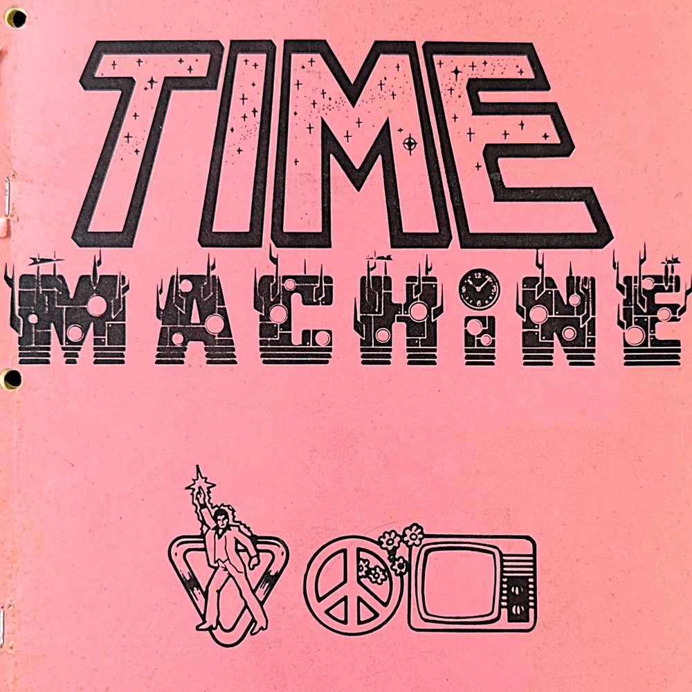 Data East Time Machine Pinball Machine Game Manual Schematics ORIGINAL