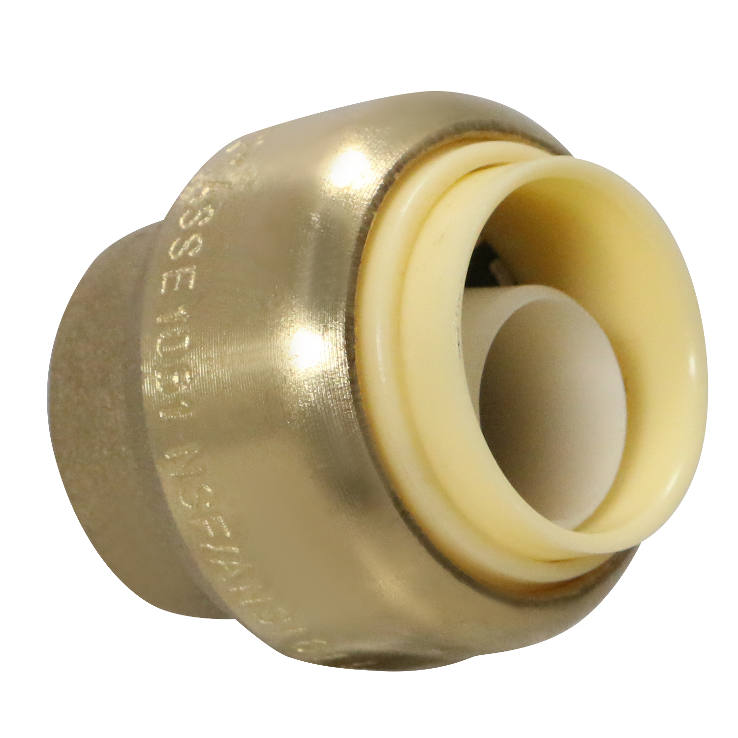 10 Pcs XFITTING 1/2 inch Push Fit Cap, Push to Connect End Cap Plug