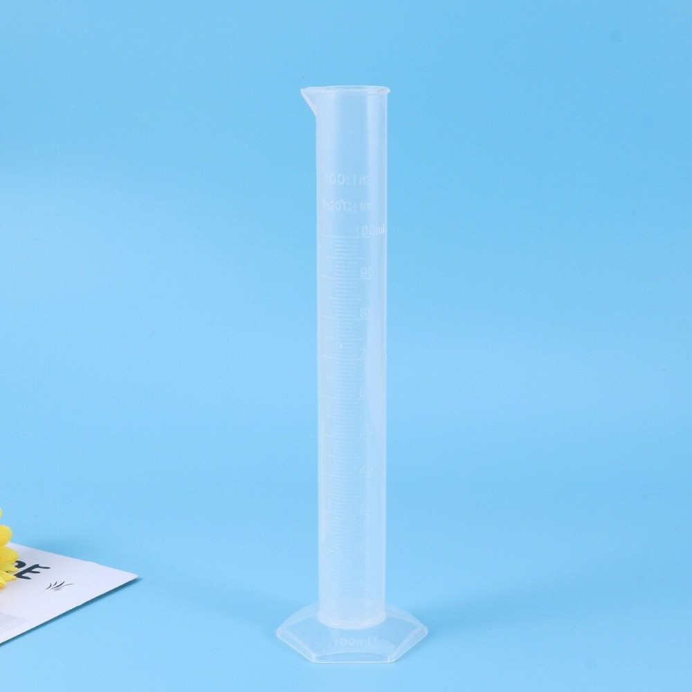 Cylinder Experiment Science Test Graduated Precise Flask for Laboratory Home Use