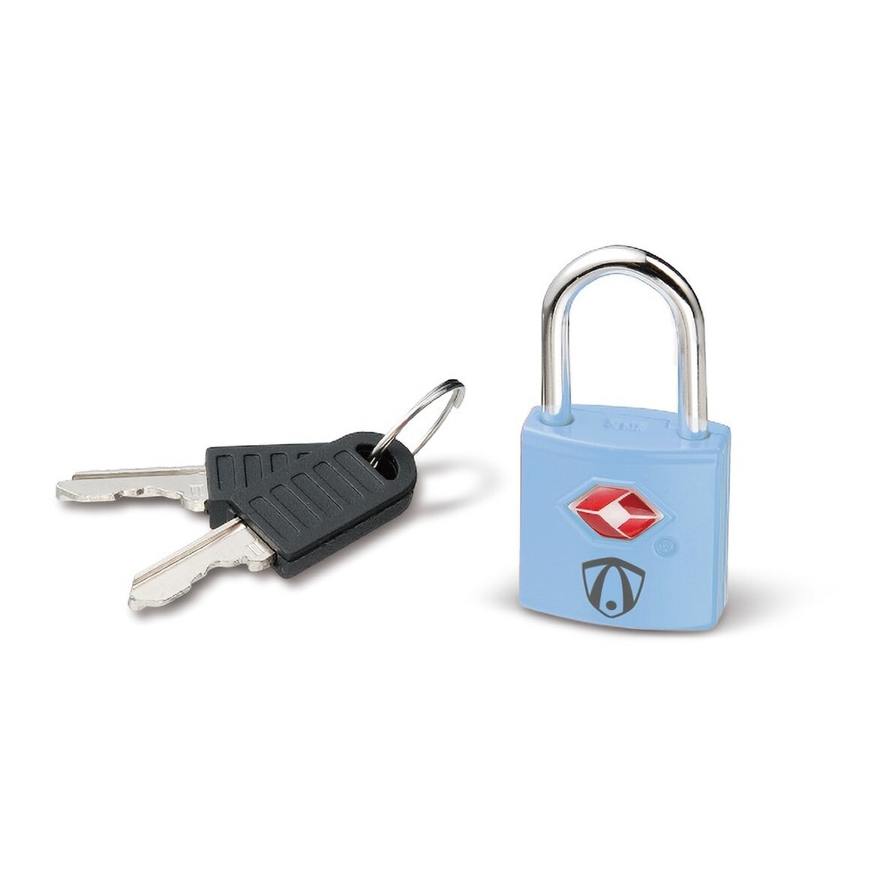 2 Pack TSA Approved Padlock w/ Key Set for Secure Protected Luggage