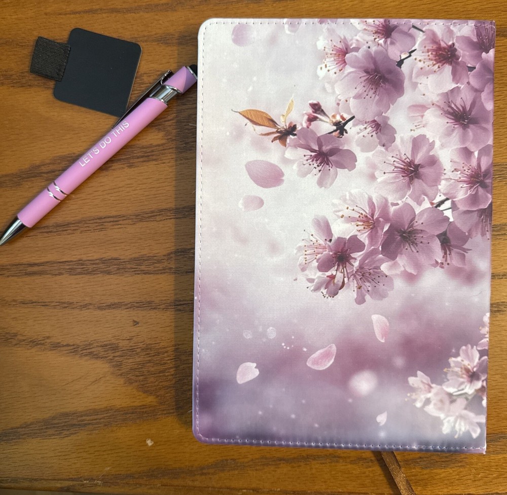 Handcrafted Journal Cherry Blossom