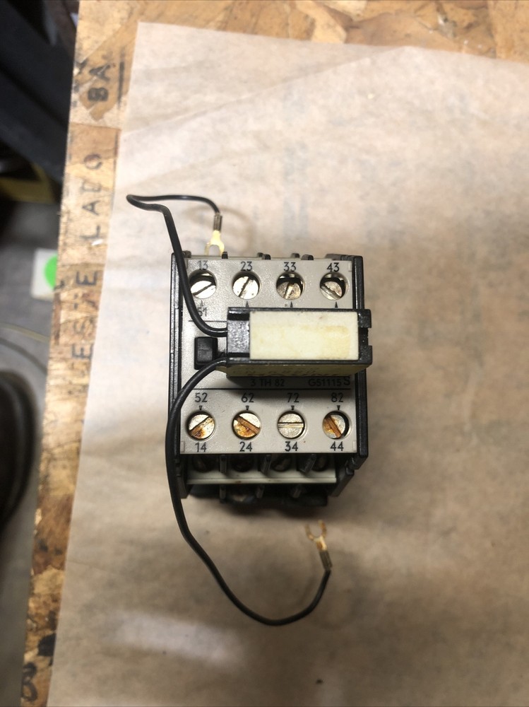 SIEMENS CONTACTOR 3TH8244-0A