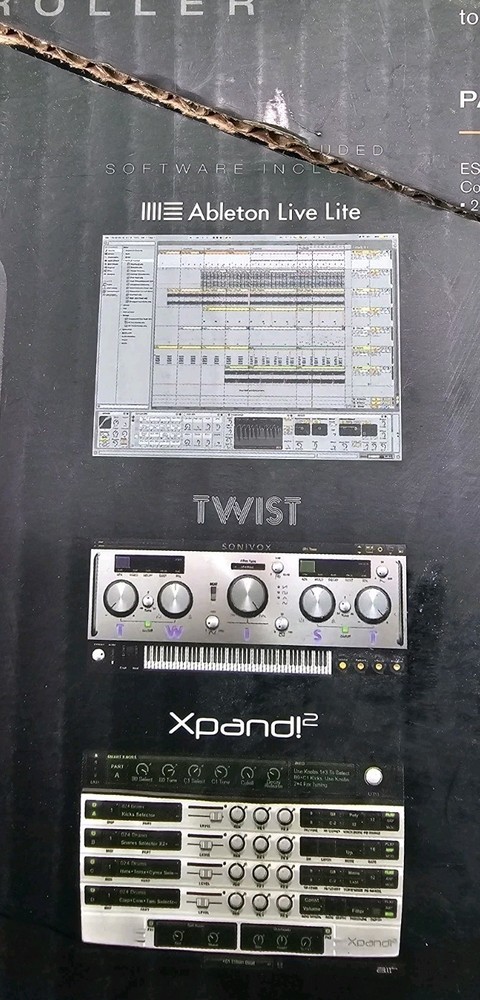 M-Audio Oxygen 25 Keyboard Controller USB Without power supply