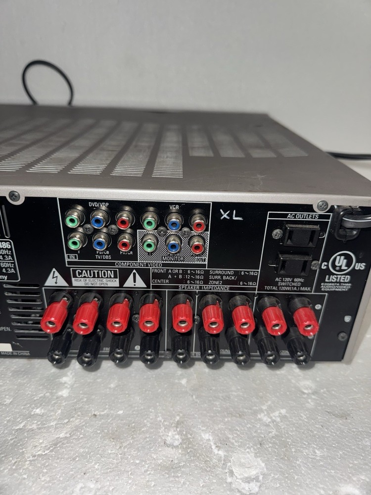 Denon AVR-486 Integrated Network AV Receiver - Silver