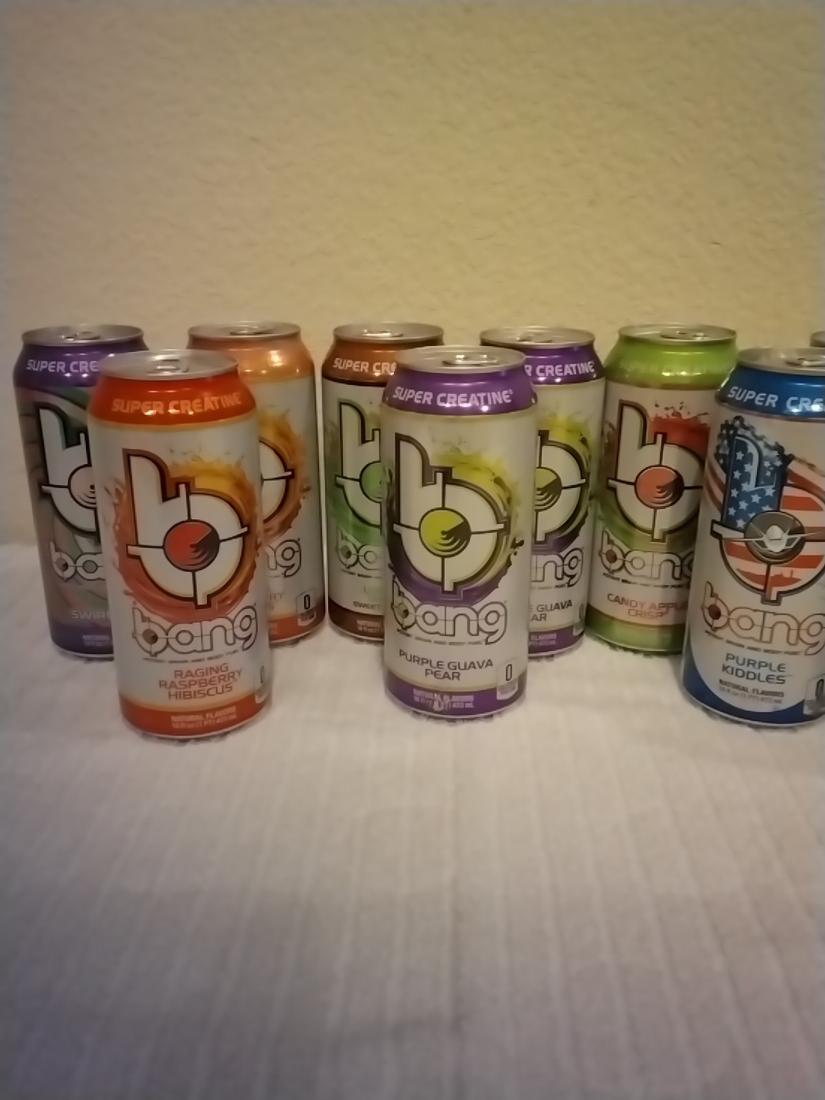 Bang Energy 12 pack - Mix Flavors. All beyond BBD. "Super Creatine" Collectibles