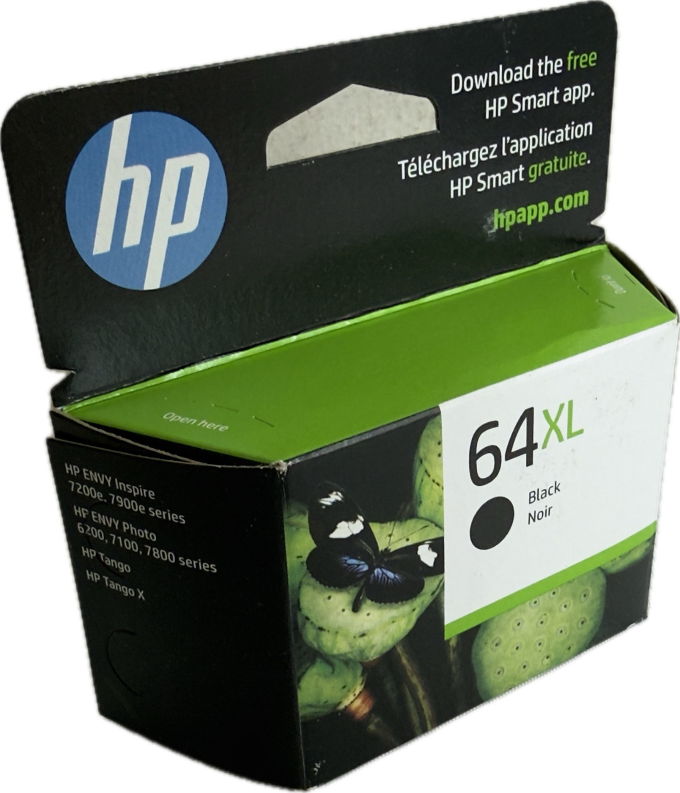 HP N9J92AN Original Ink Cartridge 64XL Black EXP: 03/2026 (New in Box/Unused)